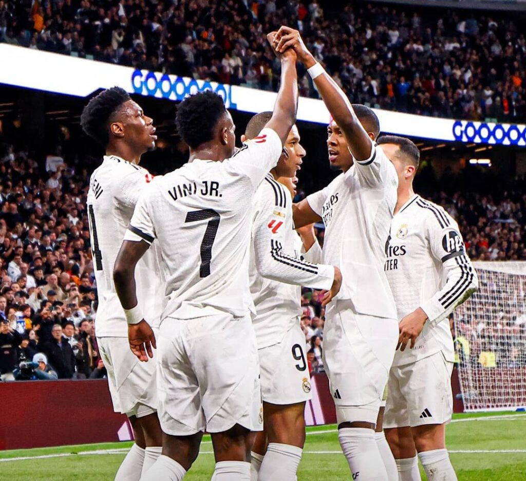 Real Madrid vence 2-1 al Rayo Vallecano y recupera el segundo lugar en LaLiga