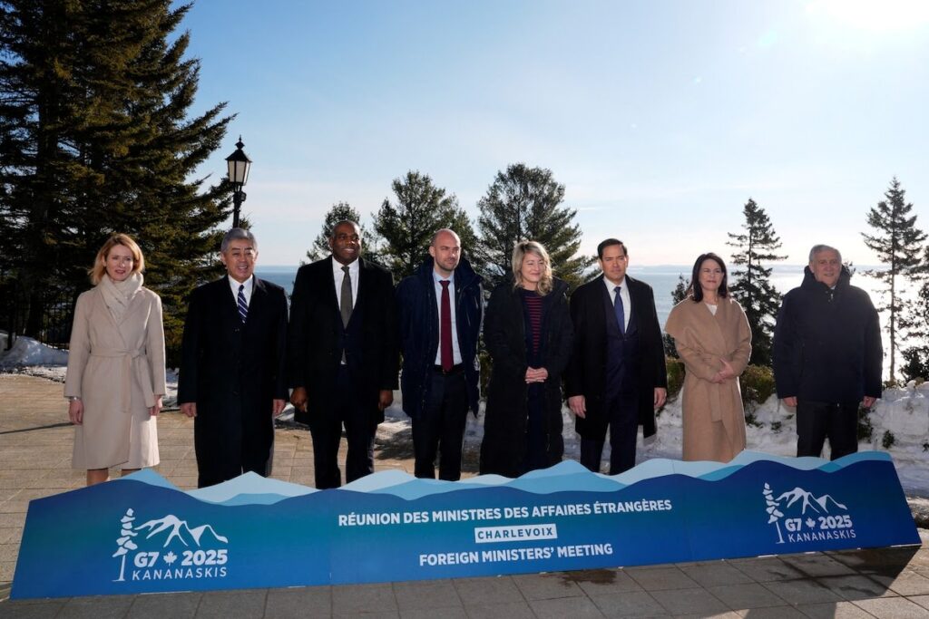 G7 reafirma su apoyo a la restauración de la democracia en Venezuela durante reunión en Canadá