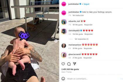 Justin Bieber comparte momentos con su hijo Jack Blues en Instagram