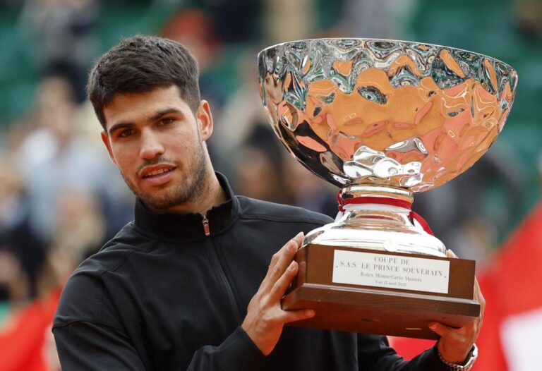 Carlos Alcaraz conquista el Masters 1000 de Montecarlo y asciende al número 2 del ranking ATP