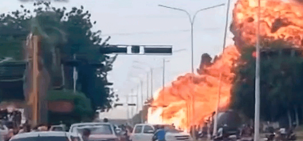 Explosión de camión cisterna de Pdvsa en Guárico deja heridos Explosión de camión cisterna de Pdvsa en Guárico deja heridos