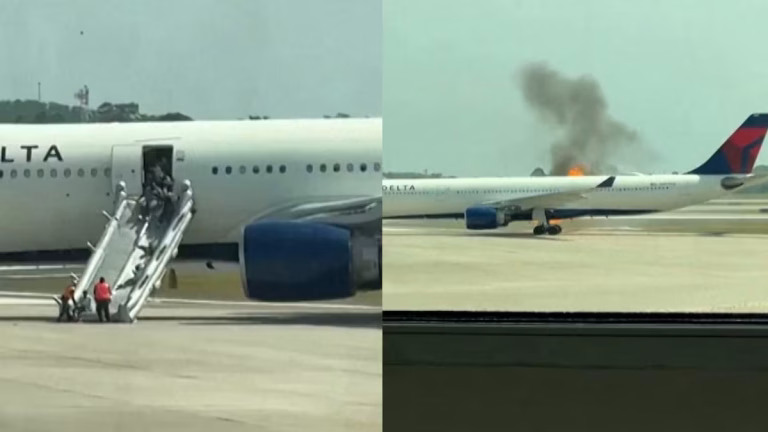 Incendio en avión de Delta en Orlando: Evacúan a 200 pasajeros sin heridos