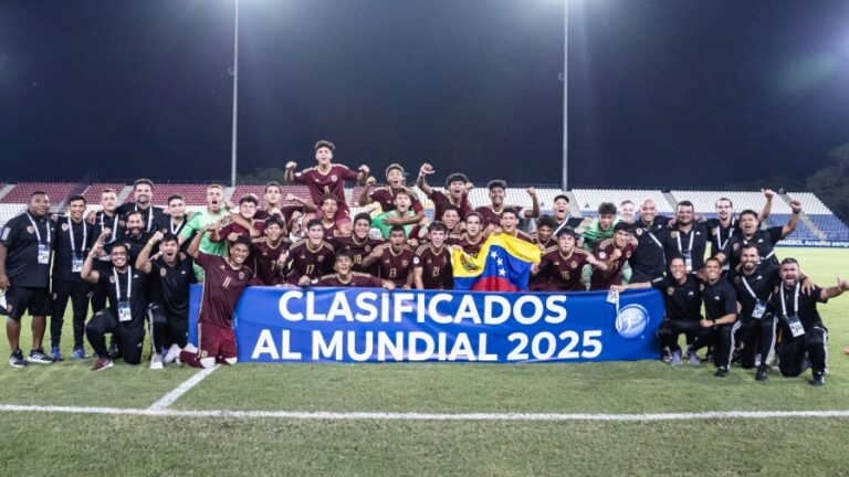 La Vinotinto hace historia al clasificar al Mundial Sub-17