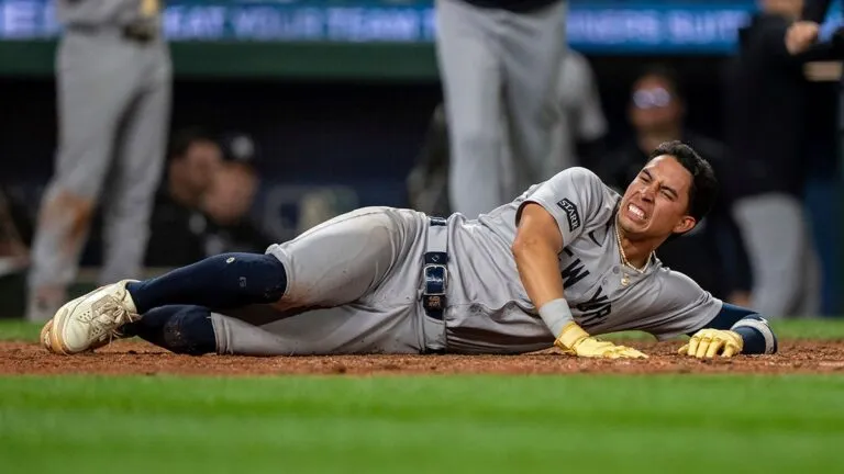 Oswaldo Cabrera sufre lesión en victoria de los Yankees sobre los Marineros
