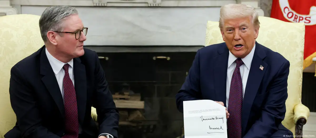 Starmer y Trump celebran pacto comercial “integral” entre Londres y Washington