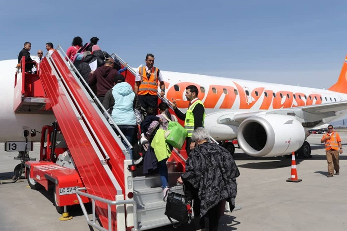 Nuevo vuelo de migrantes venezolanos regresa al país en el marco del Plan Vuelta a la Patria