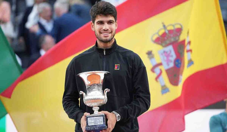 Carlos Alcaraz conquista el Masters 1000 de Roma y se prepara para Roland Garros