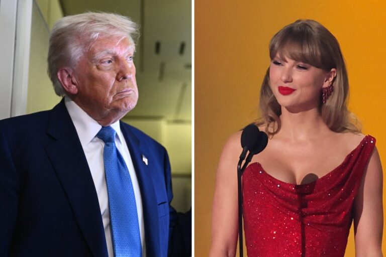 Trump reaviva su rencor con Taylor Swift: “¿Ya no está de moda?”