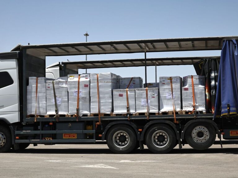 Israel autoriza la entrada de 100 camiones de ayuda humanitaria a Gaza