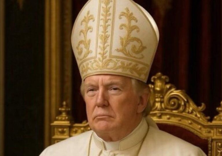 Imagen de Trump como Papa desata reacciones en redes sociales