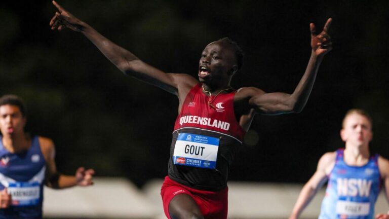 Gout Gout, el nuevo prodigio del atletismo que supera los tiempos de Bolt, debuta en Europa