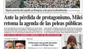 La tapa del Diario PERFIL del domingo 29 de junio de 2025