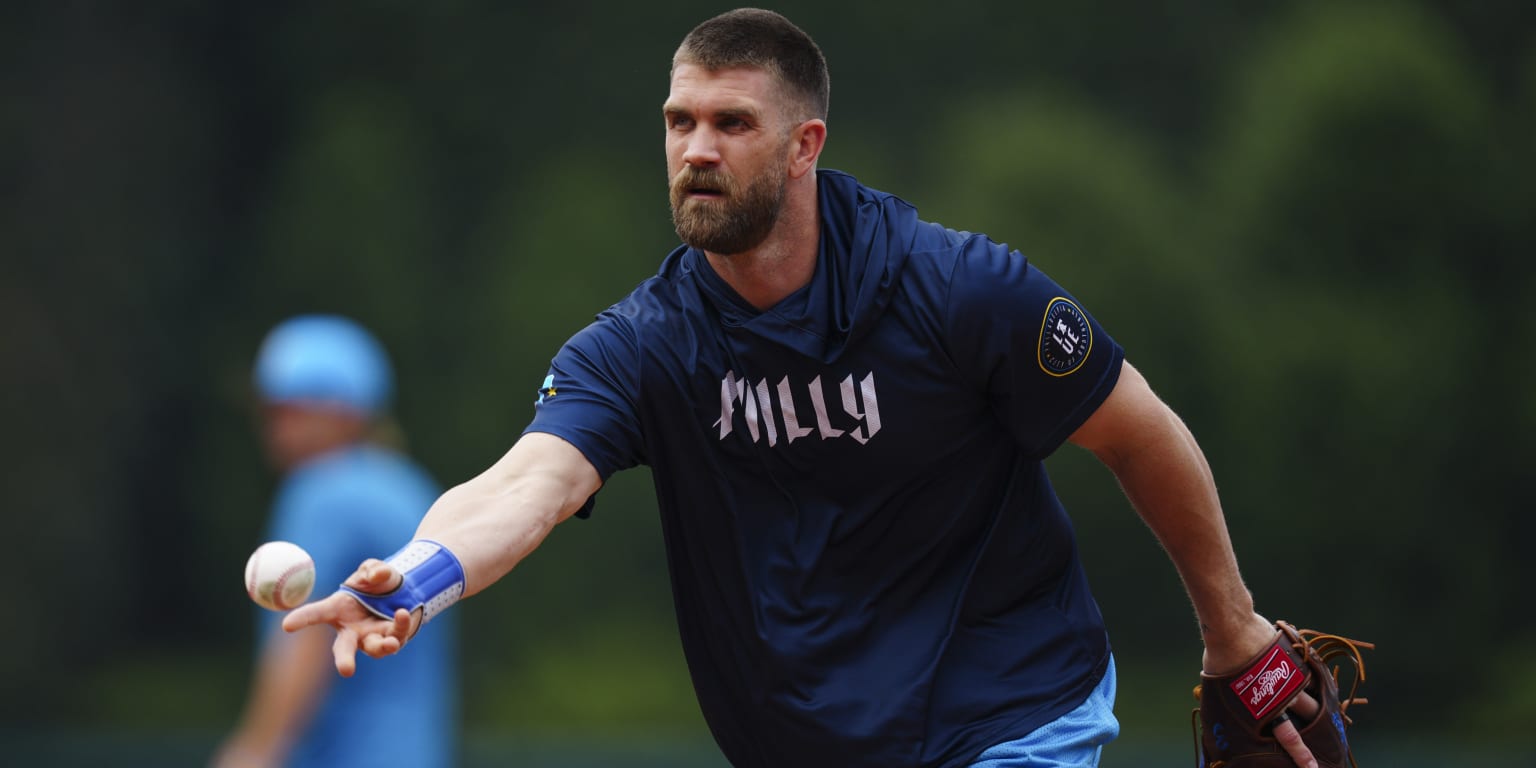 Bryce Harper activado de la lista de lesionados por los Filis