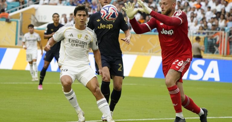 Al Real Madrid de las estrellas lo salvó un canterano: el cabezazo de Gonzalo García eliminó a la Juventus del Mundial de Clubes