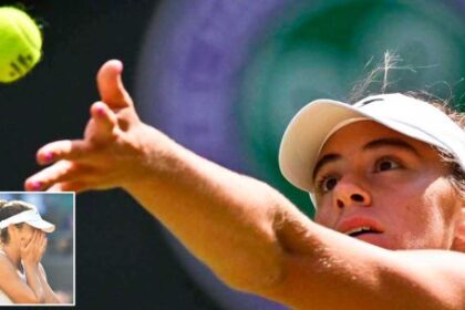 Con Solana Sierra, una tenista argentina llega a octavos de final de Wimbledon tras 21 años