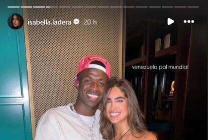 Isabella Ladera confirma salida con Vinícius: “Venezuela pal Mundial”