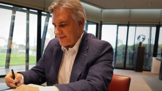 Llaryora: "Esperamos que los senadores defiendan los intereses del pueblo"