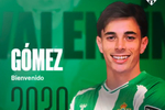 Valentín Gómez, nuevo jugador del Betis hasta 2030