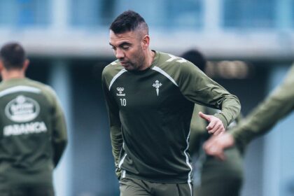 Aspas, a siete goles de Messi