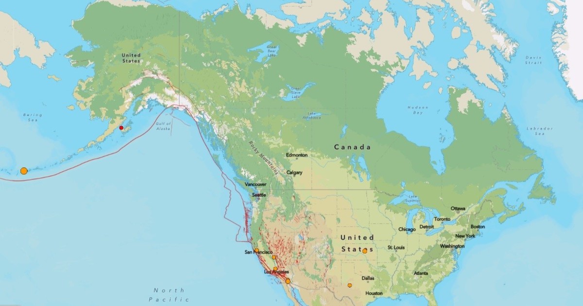 Temblor en Estados Unidos hoy, martes 5 de agosto: magnitud, epicentro y ubicación exacta del último sismo registrado