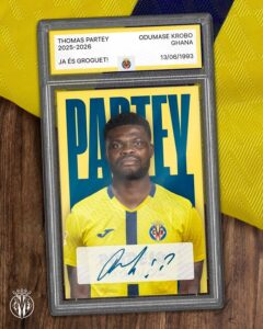 Oficial: el Villarreal ficha a Thomas Partey por “presunción de inocencia”