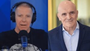 Alejandro Fantino, irritado con José Luis Espert por su huida en moto: "No podés correr así, tenés que pararte"