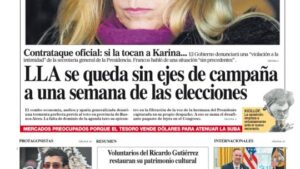 La tapa del Diario PERFIL del domingo 31 de agosto de 2025
