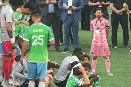 La noble actitud de Lionel Messi después de perder la final de la Leagues Cup con Inter Miami vs. Seattle Sounders