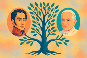 Bolívar y el papa León XIV tendrían en Ana Vázquez de Rojas La Legendaria una «abuela»común