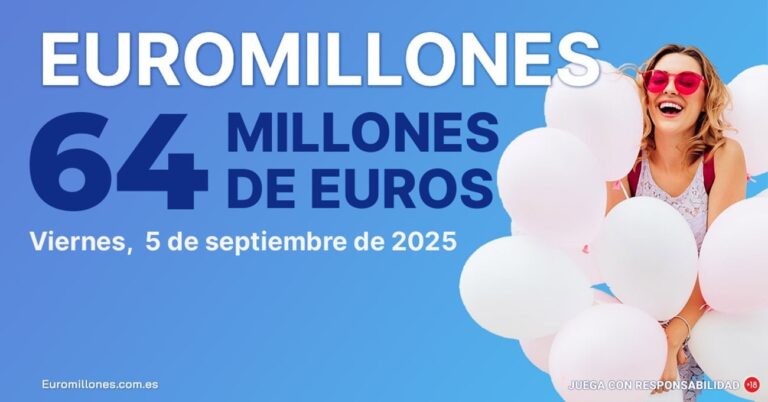Euromillones: comprobar los resultados del sorteo de hoy, viernes 5 de septiembre