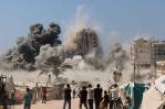 Israel destruye otro gran edificio de viviendas en Gaza