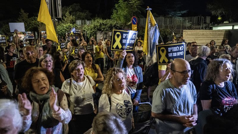 “Estamos en minutos críticos”: asalto a Ciudad de Gaza desata protestas generalizadas en Israel ante el temor por los rehenes