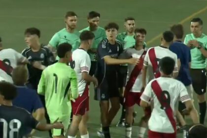 Triste final para los chicos de River en el Mundial de Clubes Sub 18: tres expulsados, gestos al público y dura derrota ante el Real Madrid