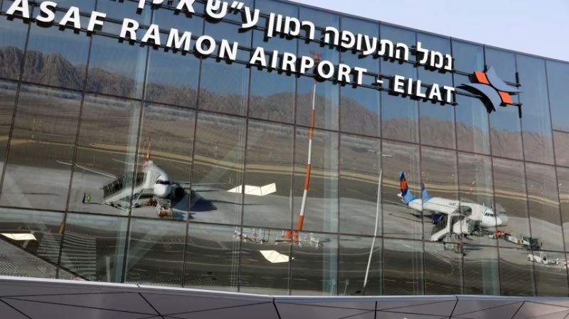 Un dron hutí cayó en la zona de arribos de un aeropuerto en el sur de Israel sin que sonaran las sirenas, según autoridades