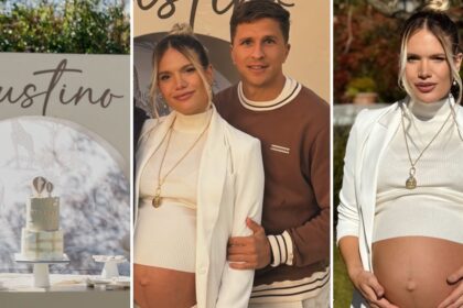 Eva Bargiela y Gianluca Simeone celebraron el baby shower de Faustino, su hijo en camino