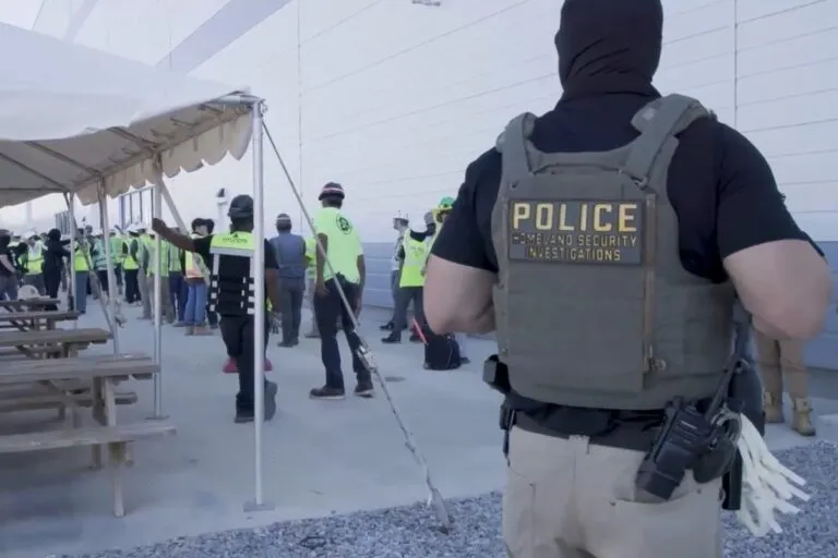 Durante una redada de ICE en su trabajo, inmigrante venezolana se escondió 12 horas en un ducto