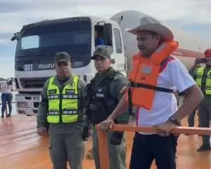 Nueva vía fluvial asegura suministro de gas y combustible en Apure y Amazonas