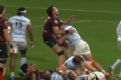 A lo Zinedine Zidane: el brutal cabezazo al pecho que sufrió el argentino Efraín Elías en el rugby de Francia
