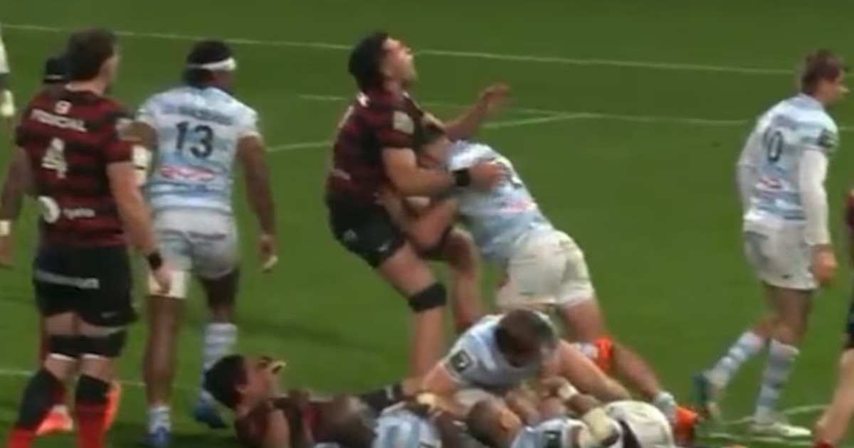 A lo Zinedine Zidane: el brutal cabezazo al pecho que sufrió el argentino Efraín Elías en el rugby de Francia