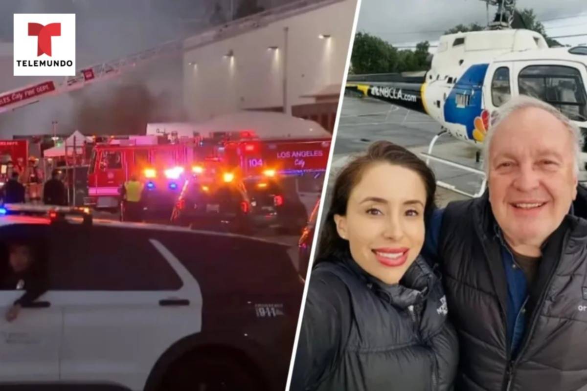 Helicóptero de NBC Los Ángeles y Telemundo 52 se estrelló en Chatsworth