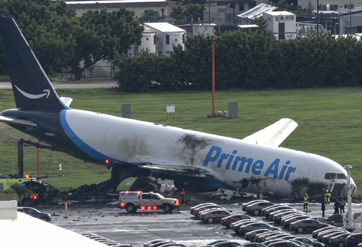 Amazon suspende operaciones con 21 Air tras accidente mortal en Miami
