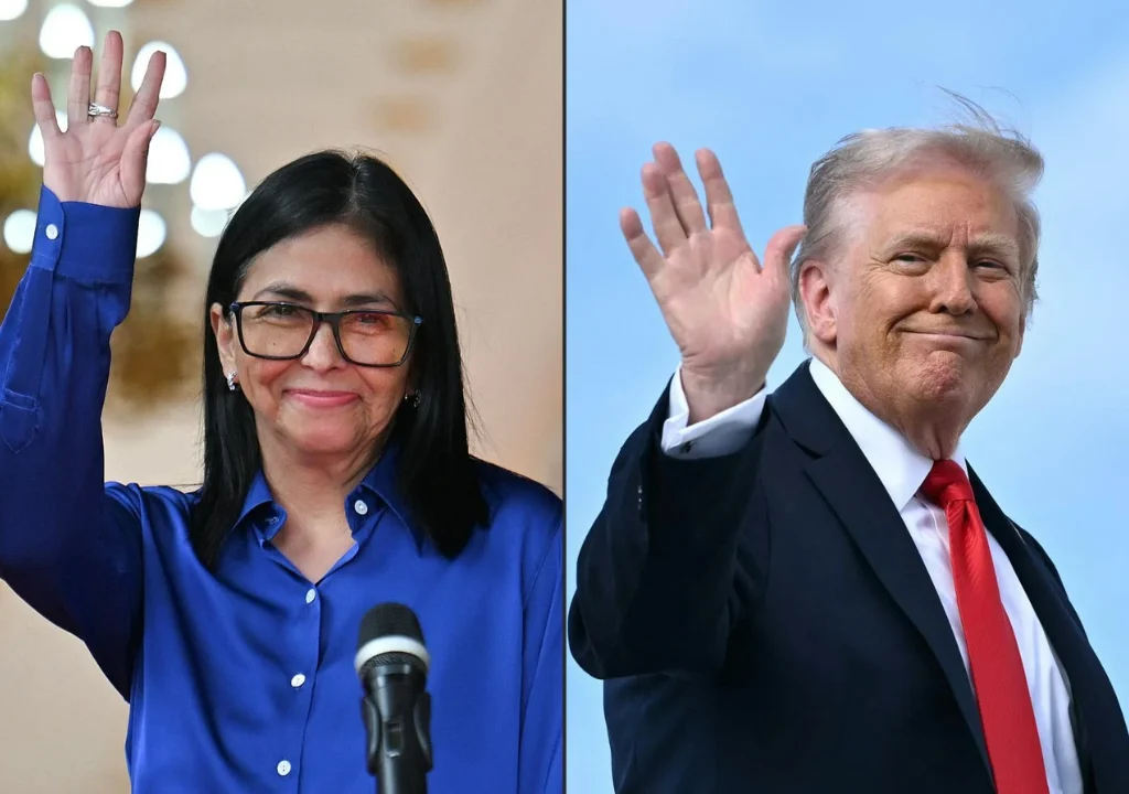 Donald Trump busca reunirse con Delcy Rodríguez durante Asamblea General de la ONU Donald Trump busca reunirse con Delcy Rodríguez durante Asamblea General de la ONU