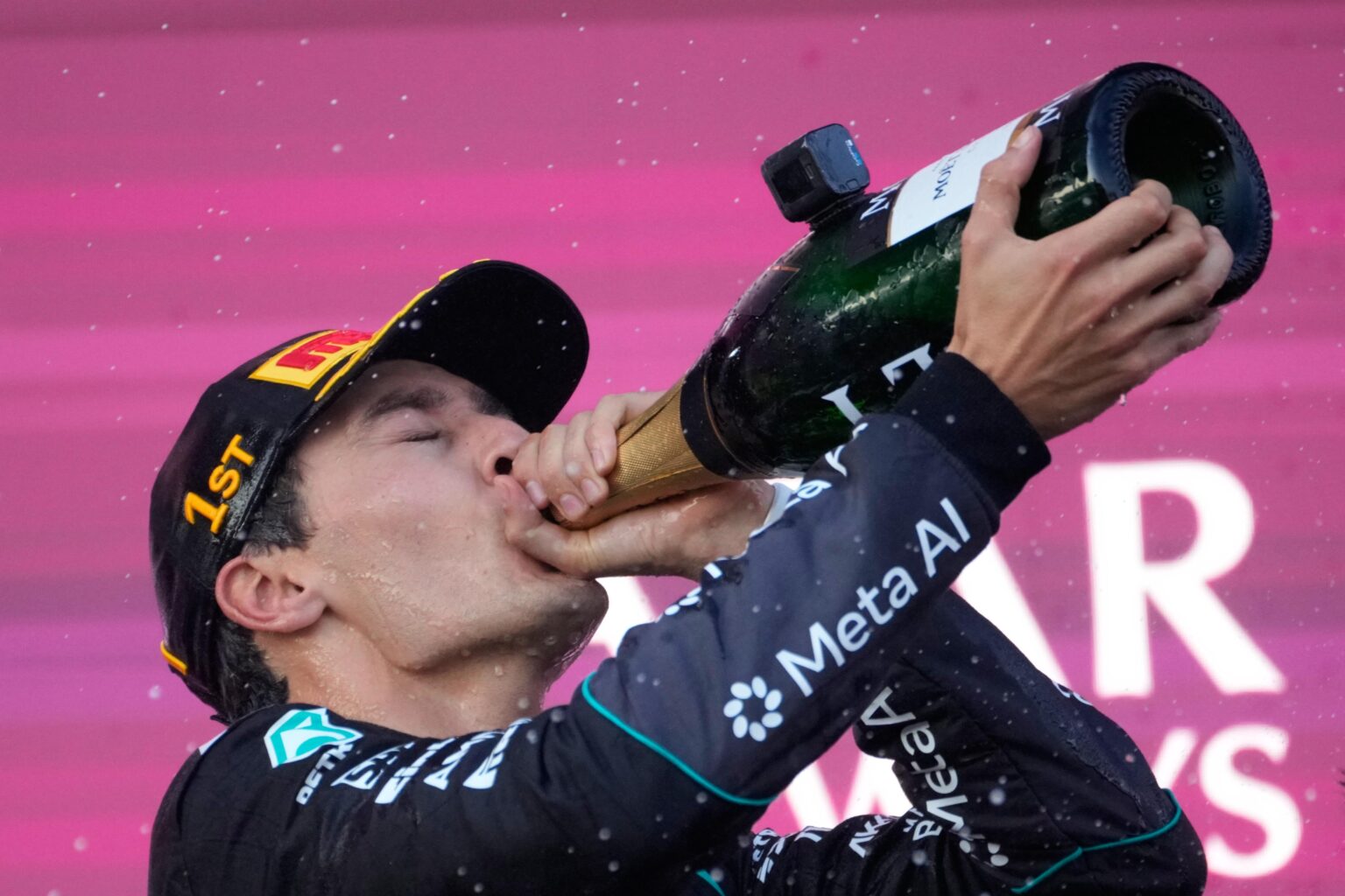 George Russell ganó el Gran Premio de Azerbaiyán en Bakú