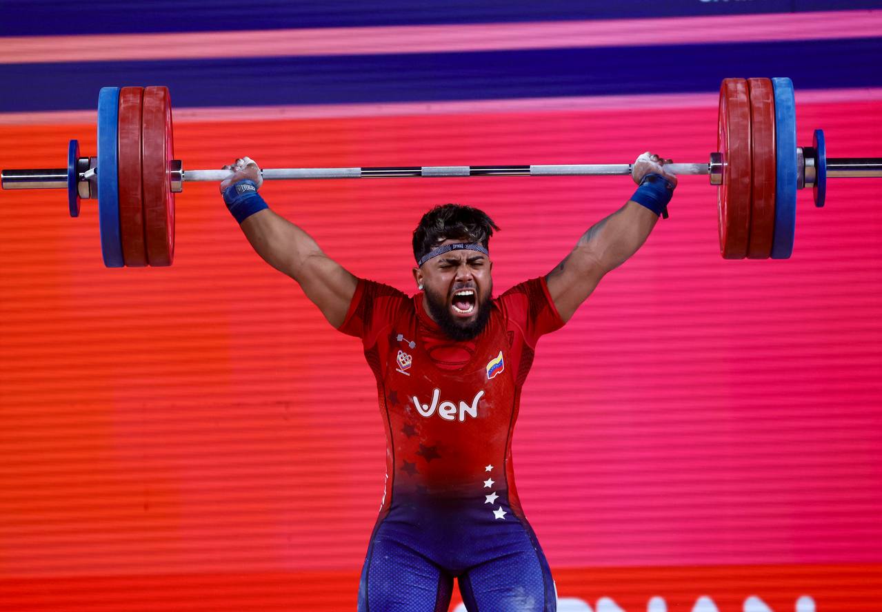 Venezuela ganó tres oros en halterofilia en los Juegos Suramericanos Santa Fe 2026