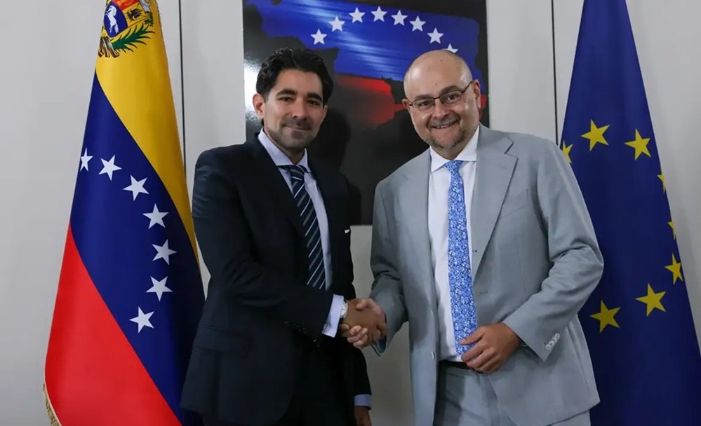 Gilles Bertrand llegó a Caracas para asumir como embajador de la Unión Europea