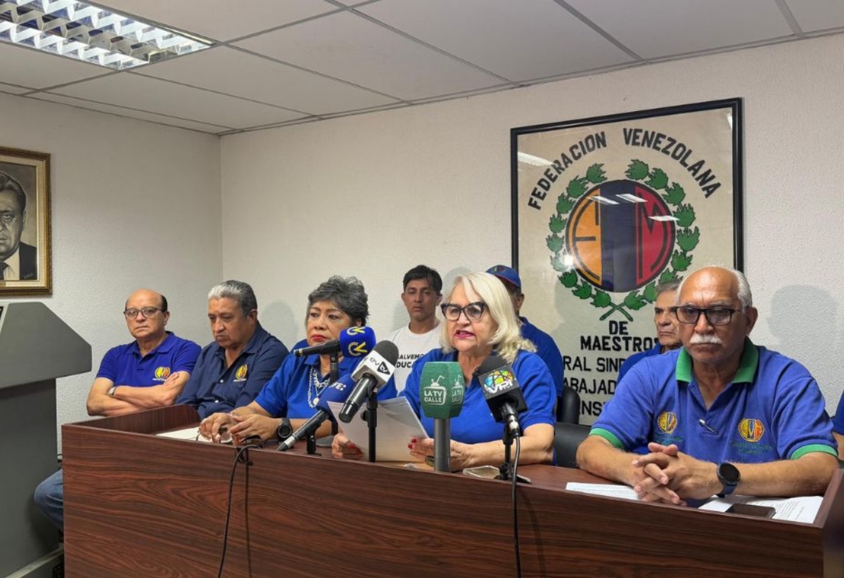 Federación Venezolana de Maestros rechazó ingreso atribuido a docentes Federación Venezolana de Maestros rechazó ingreso atribuido a docentes