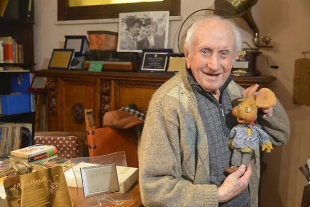 Murió Peppino Mazzullo, la voz de Topo Gigio, a los 100 años
