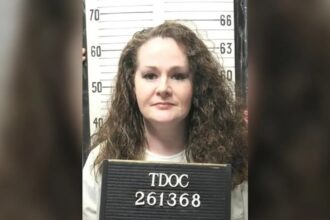 Christa Pike, condenada a muerte en Tennessee, en su foto oficial del Departamento Correccional