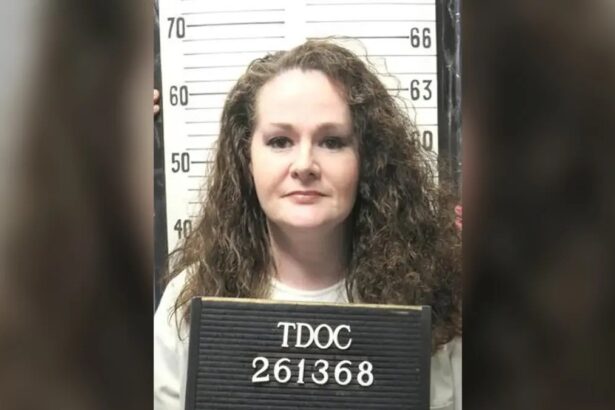 Christa Pike, condenada a muerte en Tennessee, en su foto oficial del Departamento Correccional