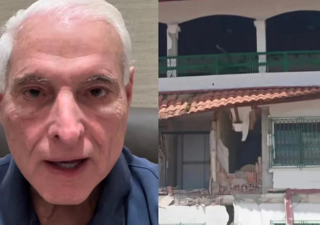 Sismo en Panamá derrumbó parte de la vivienda de Ricardo Martinelli